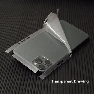 Transparent 3D case for iphone