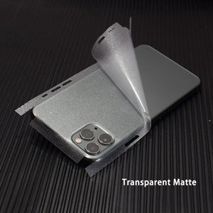 Transparent 3D case for iphone